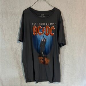 AC/DC Let There Be Rock Dark Gray T-Shirt
